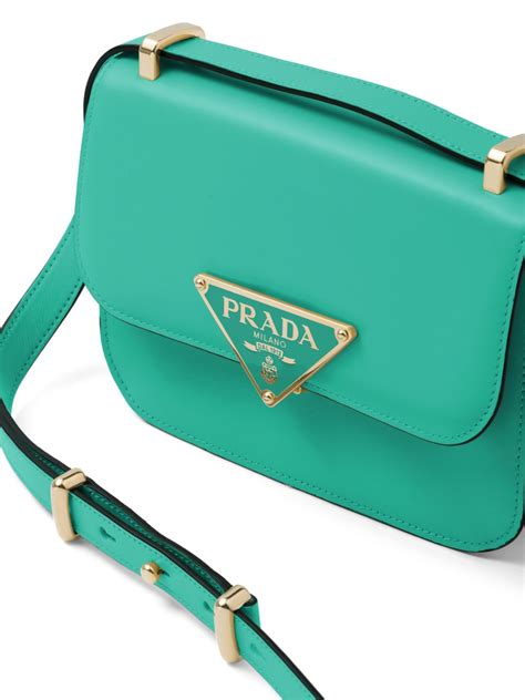 prada embleme bag|Prada Embleme Saffiano Leather Bag.